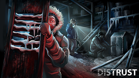 Inspired by “The Thing” movie, Distrust is the Arctic survival game that will bring you to the brink of insanity!